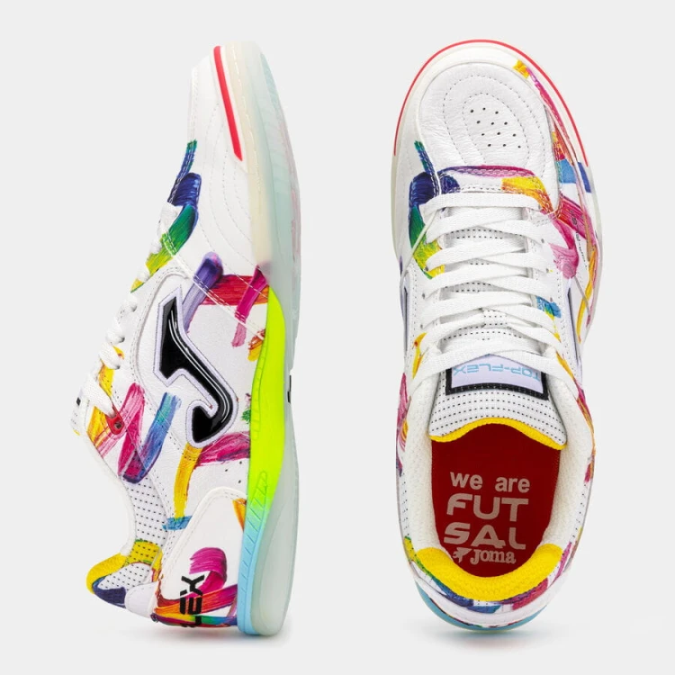 Obuwie halowe futsal Top flex 26 Graffiti