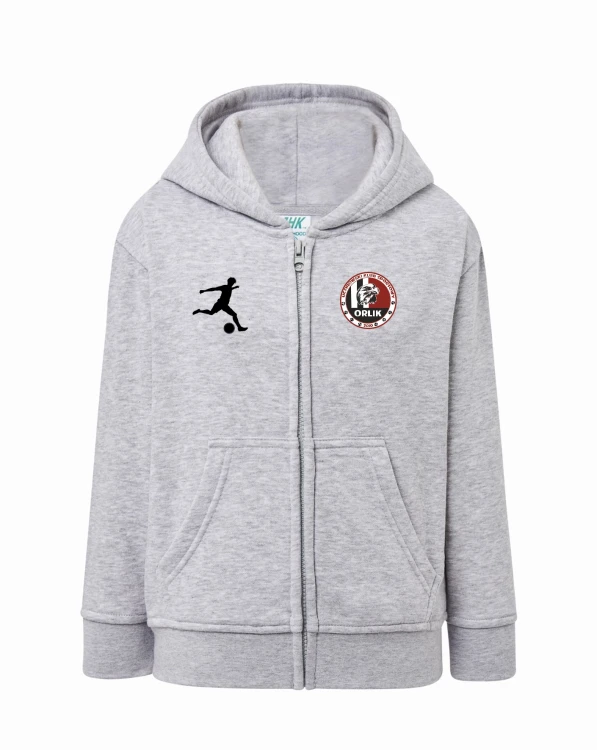 Bluza rozpinana z kapturem junior AKADEMIA BRAMKARSKA ORLIK