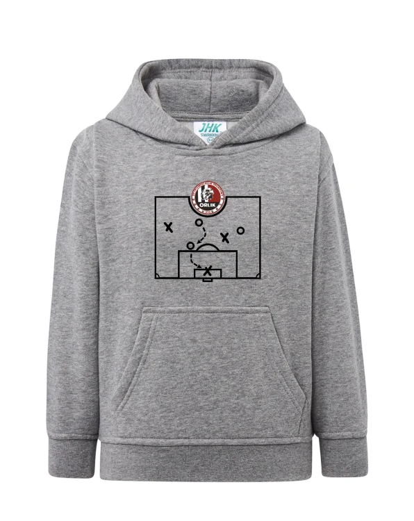 Bluza kangurek junior z boiskiem AKADEMIA BRAMKARSKA ORLIK