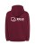 Bluza z kapturem burgund