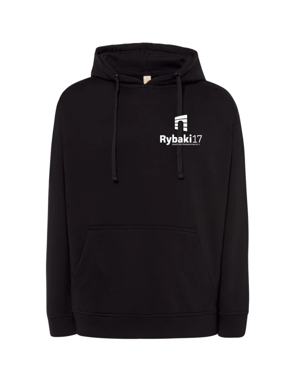 Bluza z kapturem czarna
