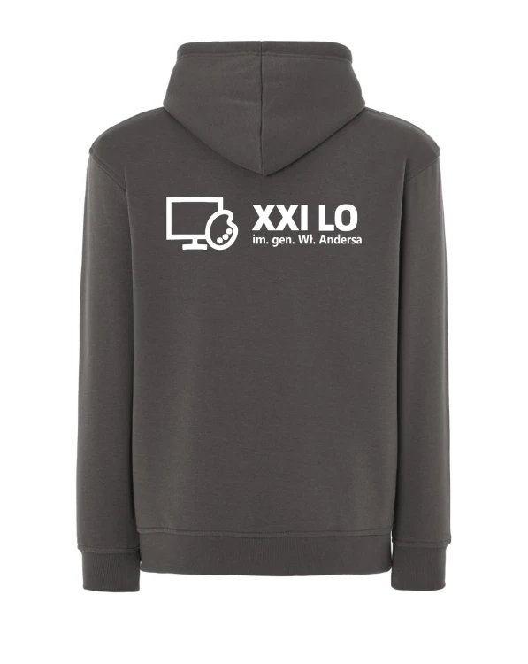 Bluza z kapturem grafit