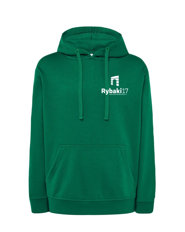 Bluza z kapturem kelly green