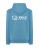 Bluza z kapturem petrol blue