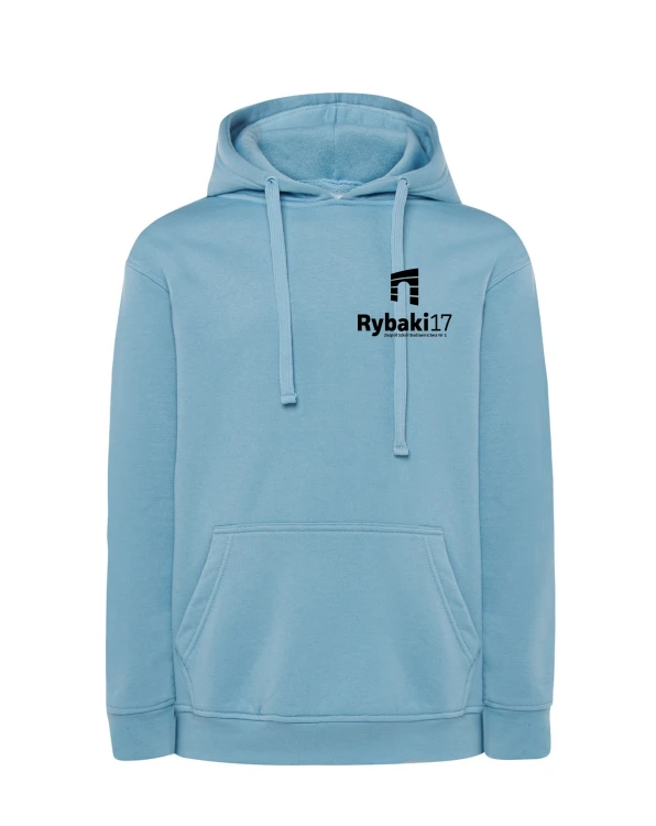 Bluza z kapturem sky blue