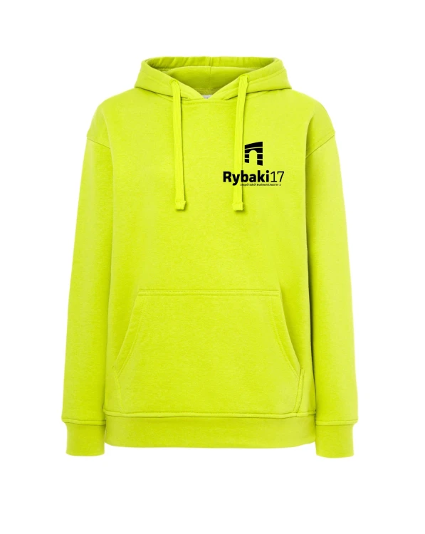 Bluza z kapturem zielone jabłko