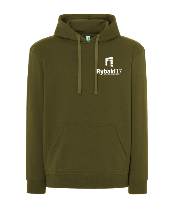 Bluza z kapturem branżowa khaki
