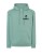 Bluza z kapturem branżowa moss green