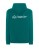 Bluza z kapturem branżowa tropical green