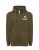 Bluza rozpinana z kapturem khaki