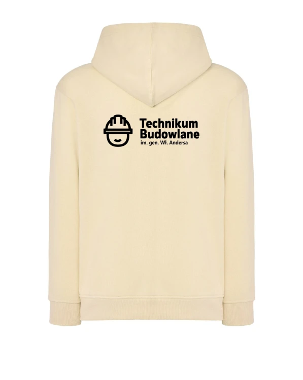 Bluza rozpinana TECHNIKUM ZS 1  butter cream