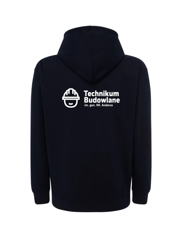 Bluza rozpinana TECHNIKUM ZS 1  granatowa