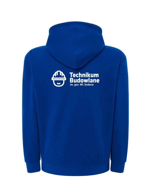 Bluza rozpinana TECHNIKUM ZS 1  niebieska