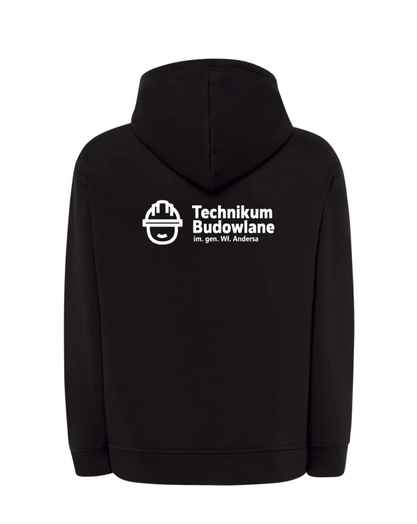 Bluza kangurek TECHNIKUM czarna
