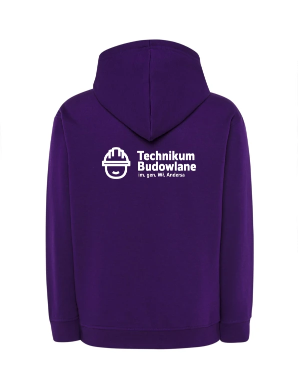 Bluza kangurek TECHNIKUM fiolet