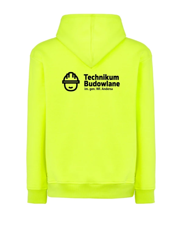Bluza kangurek TECHNIKUM gold fluor