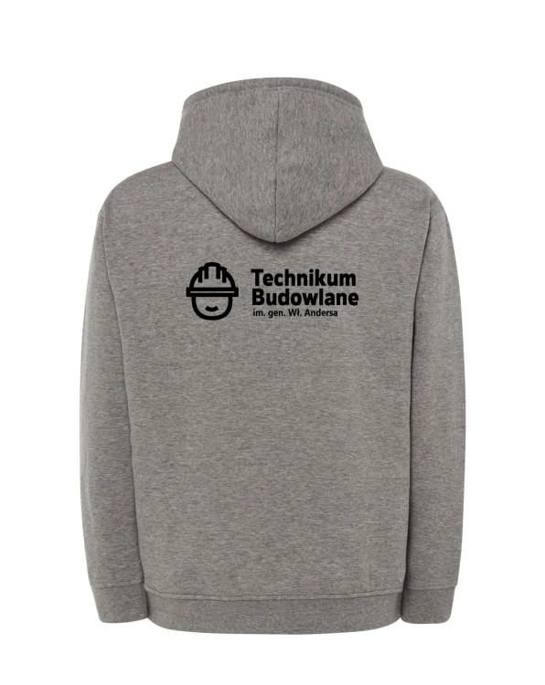 Bluza kangurek TECHNIKUM grey melange