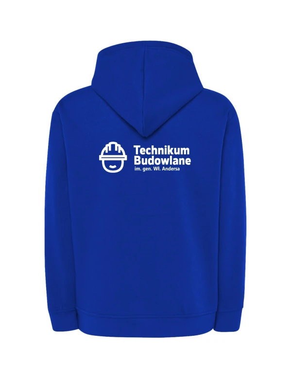 Bluza kangurek TECHNIKUM royal blue