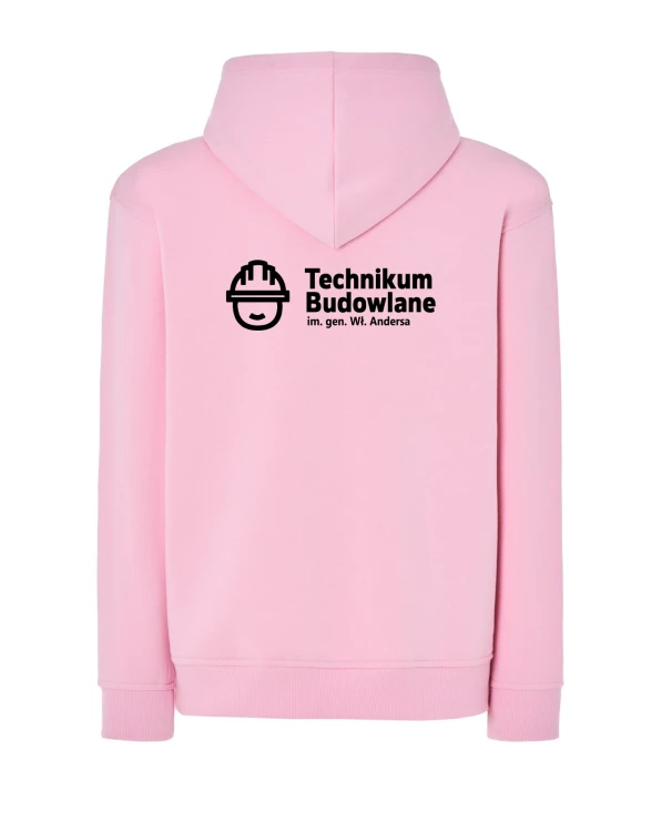 Bluza kangurek TECHNIKUM różowy